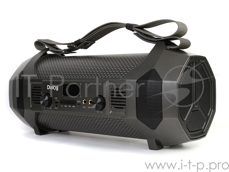 Колонки Dialog Progressive AP-1050 - акустическая колонка-труба, 24W RMS, Bluetooth, FM+USB+SD, LED дисплей