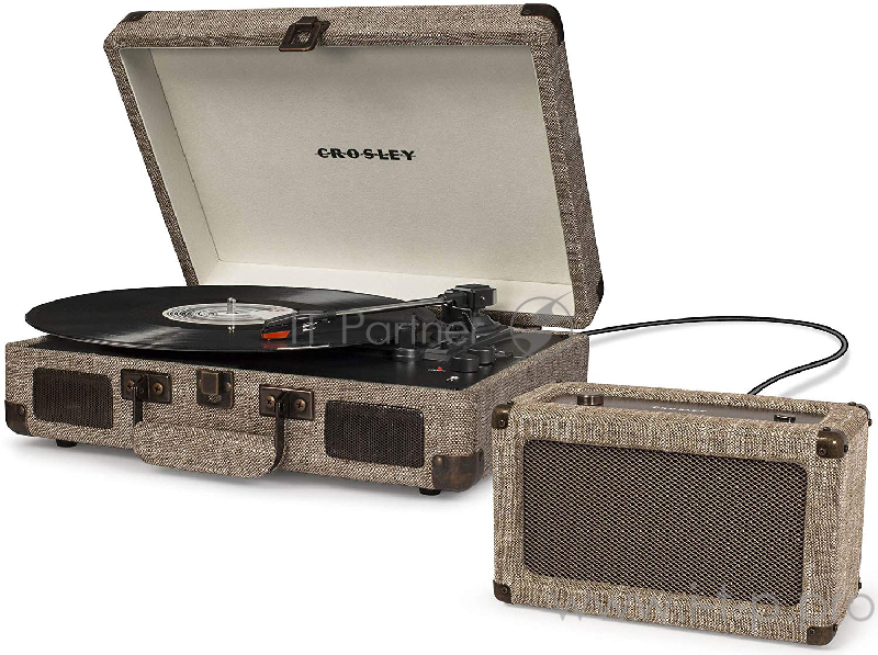 Портативный Bluetooth-динамик Crosley CHARLOTTE Havana (2 х 5 ВТ, 2000 мАч, USB, AUX, CR3028A-HA)