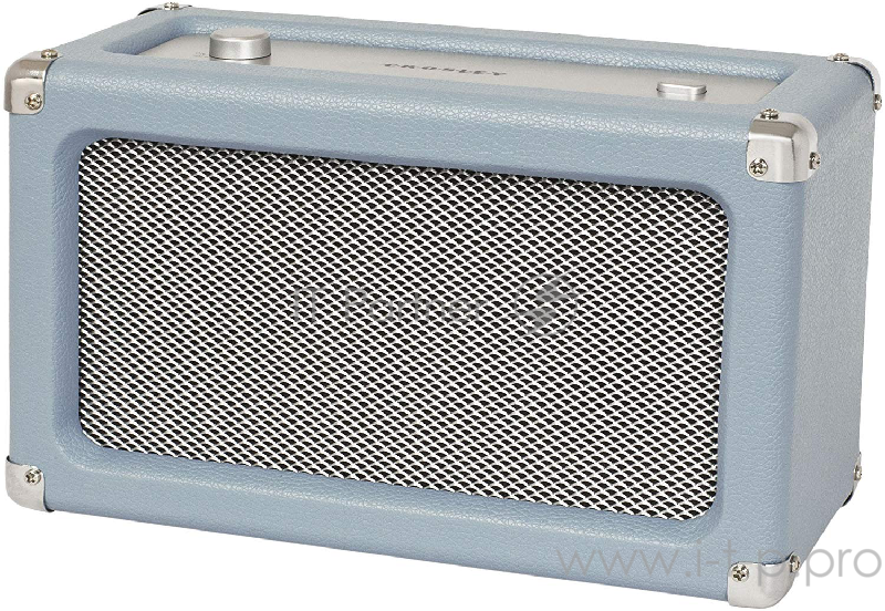 Портативный Bluetooth-динамик Crosley CHARLOTTE Tourmaline (2 х 5 ВТ, 2000 мАч, USB, AUX, CR3028A-TN)