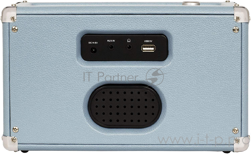 Портативный Bluetooth-динамик Crosley CHARLOTTE Tourmaline (2 х 5 ВТ, 2000 мАч, USB, AUX, CR3028A-TN)