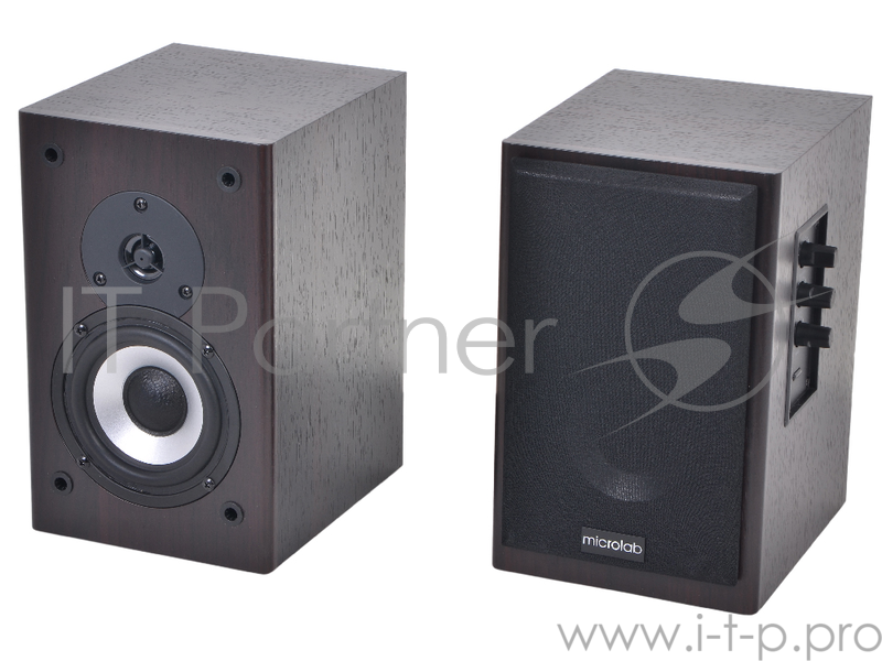 Колонки Microlab B-72 2.0 темное дерево 16Вт