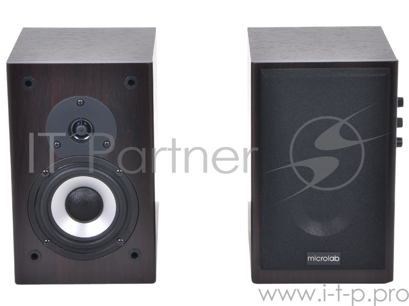 Колонки Microlab B-72 2.0 темное дерево 16Вт