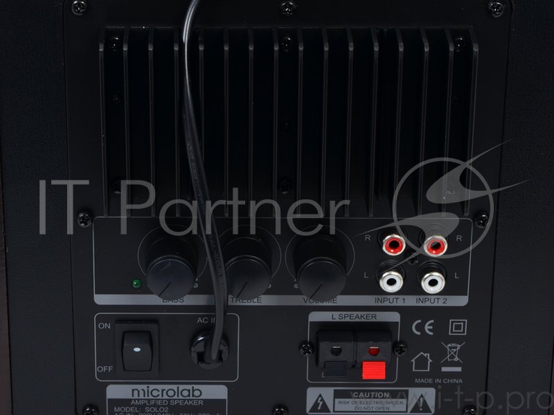 Колонки MICROLAB SOLO-2 MK3 дерево {2.0, 60 Вт RMS , 64Hz-20000Hz}