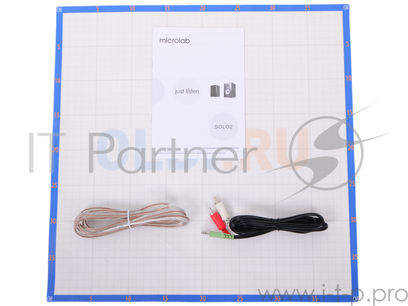 Колонки MICROLAB SOLO-2 MK3 дерево {2.0, 60 Вт RMS , 64Hz-20000Hz}