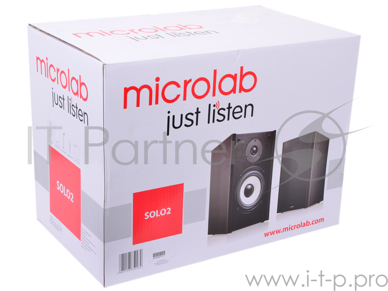 Колонки MICROLAB SOLO-2 MK3 дерево {2.0, 60 Вт RMS , 64Hz-20000Hz}