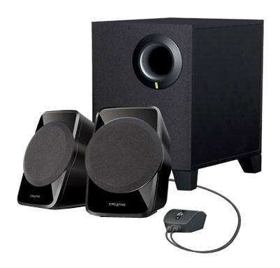 Колонки Creative A120 2.1 черный 9Вт (51MF0410AA002)