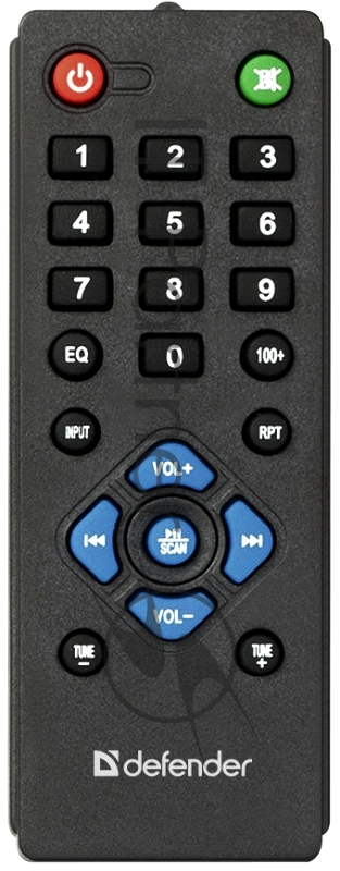 Колонки DEFENDER X361 36Вт, BT/FM/MP3/SD/USB/LED/RC