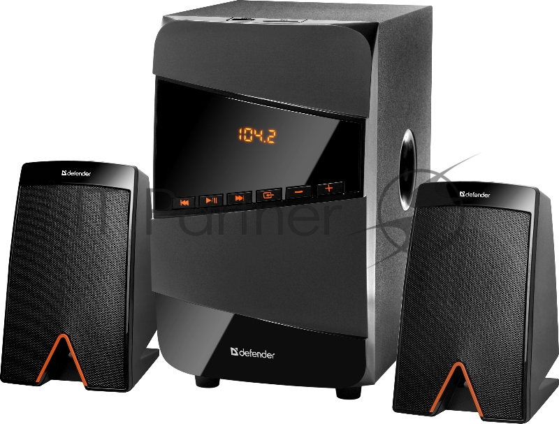 Колонки DEFENDER X361 36Вт, BT/FM/MP3/SD/USB/LED/RC