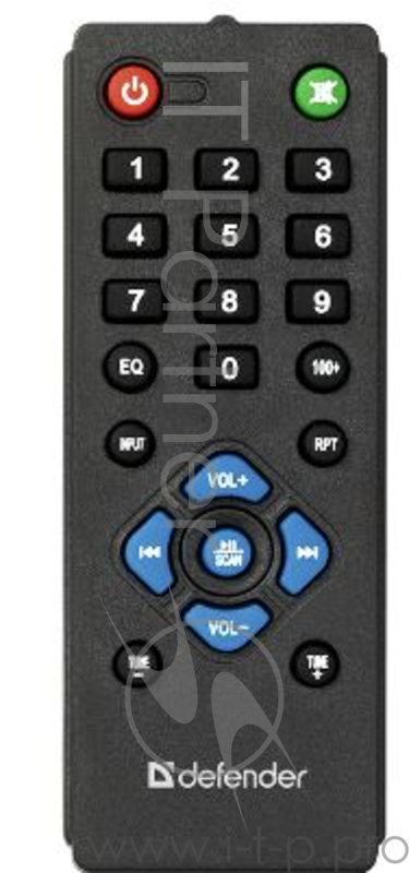 Колонки DEFENDER X181 2.1 ,18Вт, BT/FM/MP3/SD/USB/LED/RC