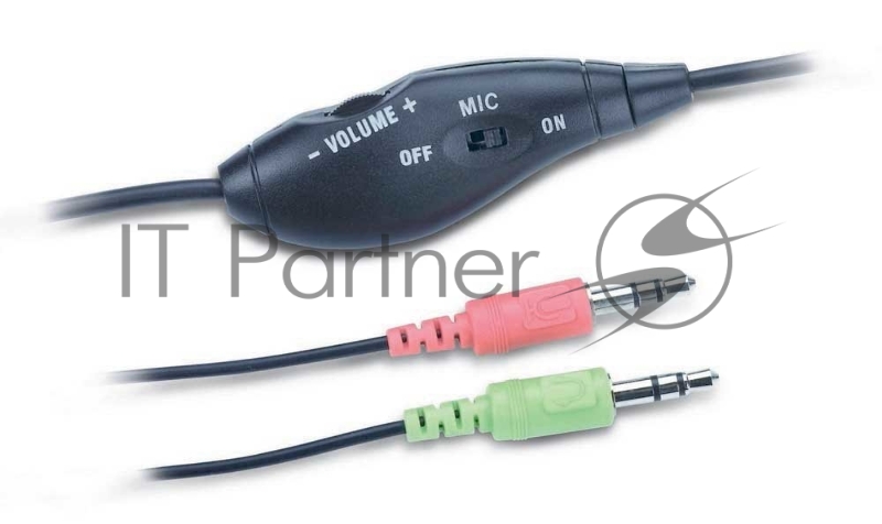 Наушники Genius HS-05A silver/black с микрофоном Мониторные 20Гц-20кГц рег.гр 105дБ 32Ом 1.8м