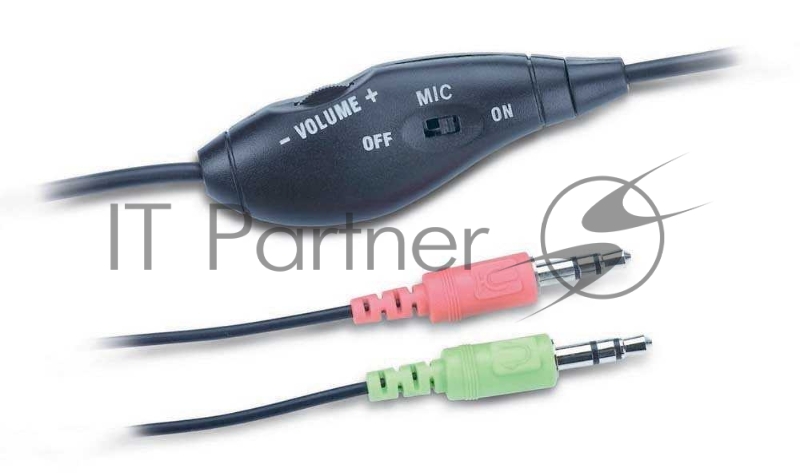 Наушники Genius HS-05A silver/black с микрофоном Мониторные 20Гц-20кГц рег.гр 105дБ 32Ом 1.8м