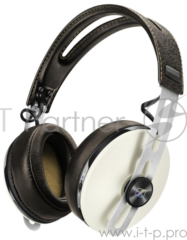 Наушники беспроводные Sennheiser Наушники беспроводные Sennheiser/ Bluetotth, накладные, складные, активное шумоподавление, 16-22000Гц 1,4м для зарядки 113дБ микрофон, слоновая кость, 506381