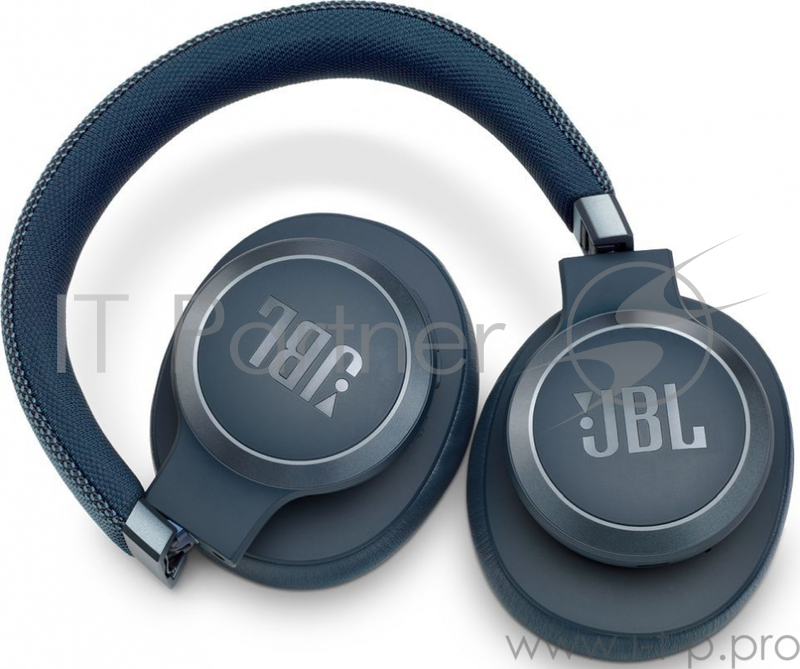 Наушники JBL Наушники беспроводные с активным шумоподавление JBL Live 650BT, 32 Ом, синий