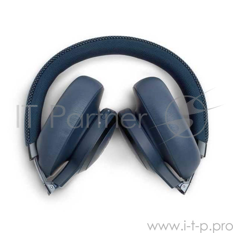 Наушники JBL Наушники беспроводные с активным шумоподавление JBL Live 650BT, 32 Ом, синий
