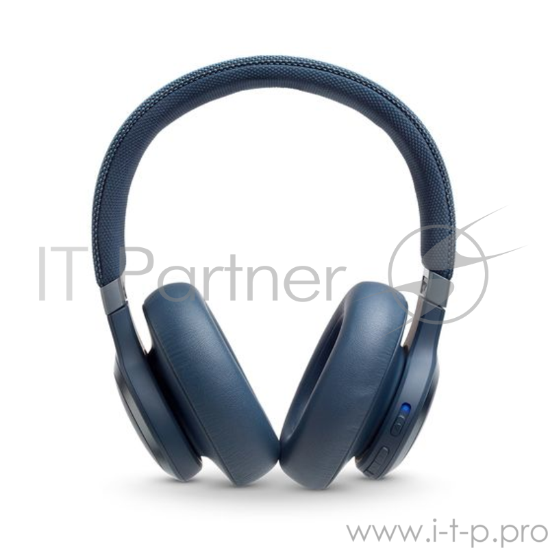 Наушники JBL Наушники беспроводные с активным шумоподавление JBL Live 650BT, 32 Ом, синий