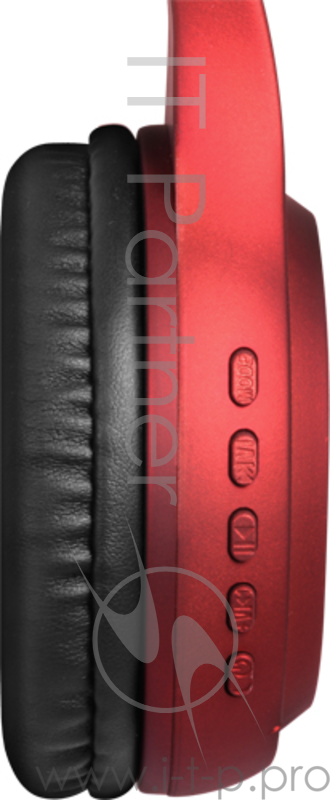 Беспроводные наушники Nobby с MP3 плеером, Comfort B-230, NBC-BH-42-11, BT 4.2, пластик, красный Беспроводные, проводные / Накладные с микрофоном / Кр