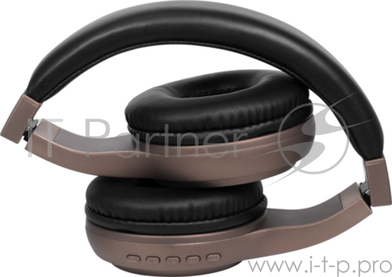 Беспроводные наушники Nobby с MP3 плеером, Comfort B-230, NBC-BH-42-10, BT 4.2, пластик, капучино Беспроводные, проводные / Накладные с микрофоном / К