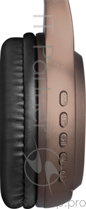 Беспроводные наушники Nobby с MP3 плеером, Comfort B-230, NBC-BH-42-10, BT 4.2, пластик, капучино Беспроводные, проводные / Накладные с микрофоном / К