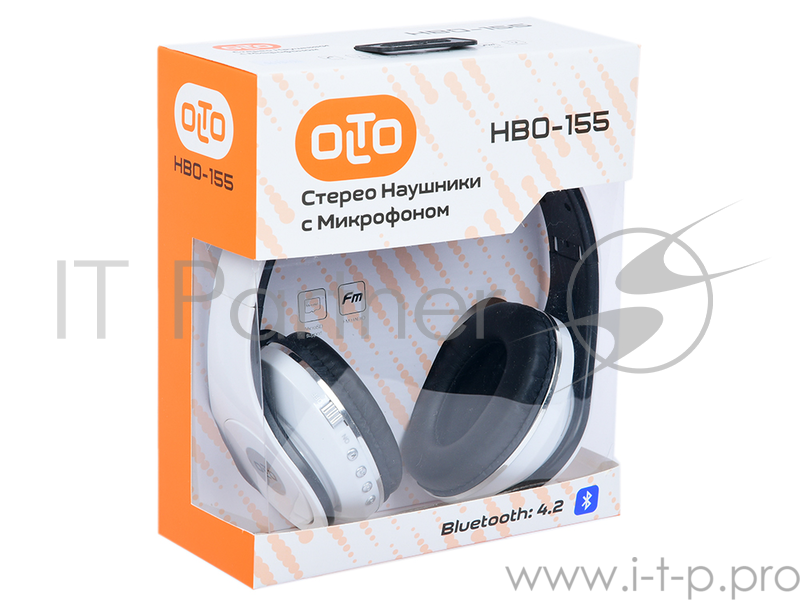 Наушники Bluetooth OLTO HBO-155 white