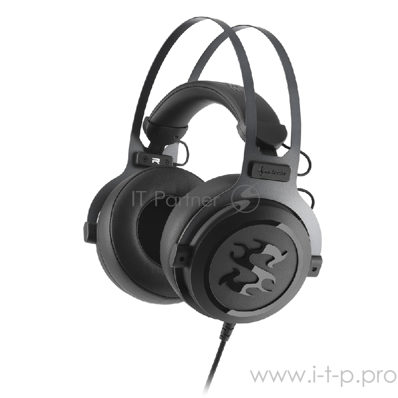 Игровая гарнитура Sharkoon Skiller SGH3 чёрная (Jack 3.5 мм, USB, 53 мм, ПУ)