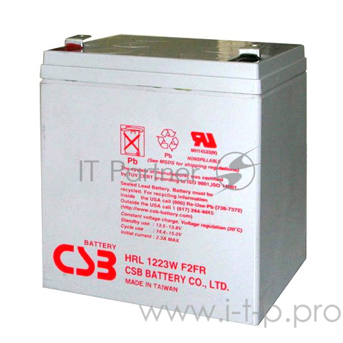 батареи CSB Батарея HRL1223W (12V, 5.8 Ah) {F2}