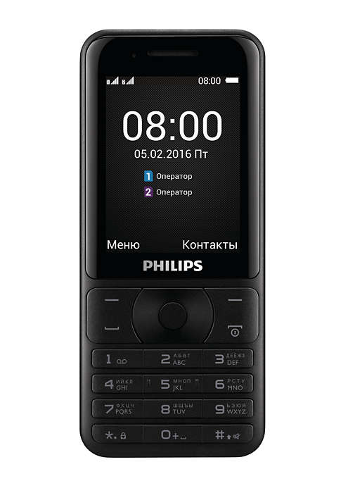 Мобильный телефон Philips Xenium E181 Black