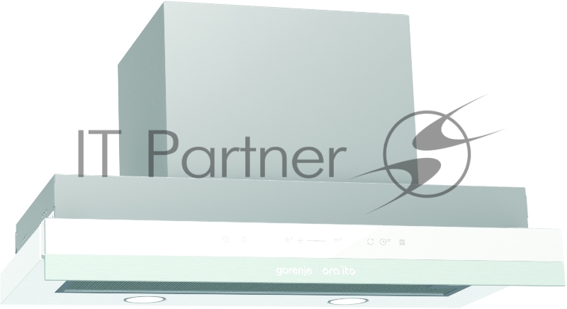 Вытяжка встраиваемая Gorenje Ora-Ito BHP643ORAW белый управление: сенсорное (1 мотор)