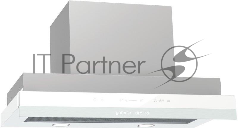Вытяжка встраиваемая Gorenje Ora-Ito BHP643ORAW белый управление: сенсорное (1 мотор)