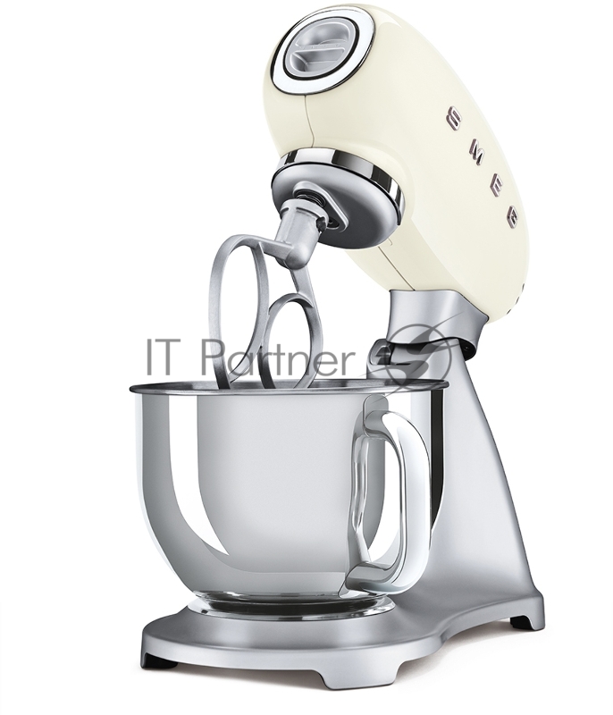 Миксеры SMEG Миксеры SMEG/ Планетарный миксер, материал корпуса: литой алюминий, материал шестеренок: закаленная сталь, материал чаши: полированная нержавеющая сталь, кремовый