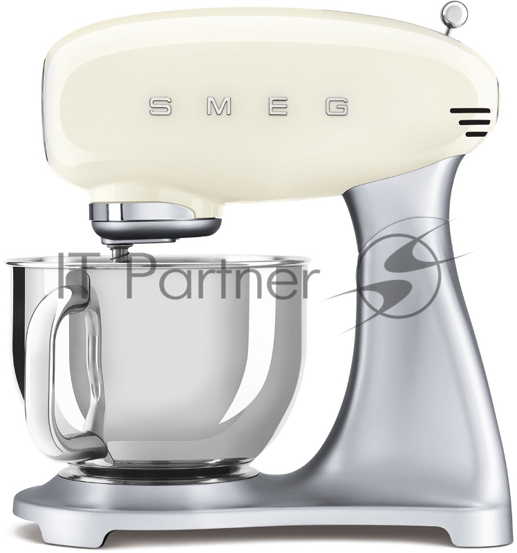 Миксеры SMEG Миксеры SMEG/ Планетарный миксер, материал корпуса: литой алюминий, материал шестеренок: закаленная сталь, материал чаши: полированная нержавеющая сталь, кремовый