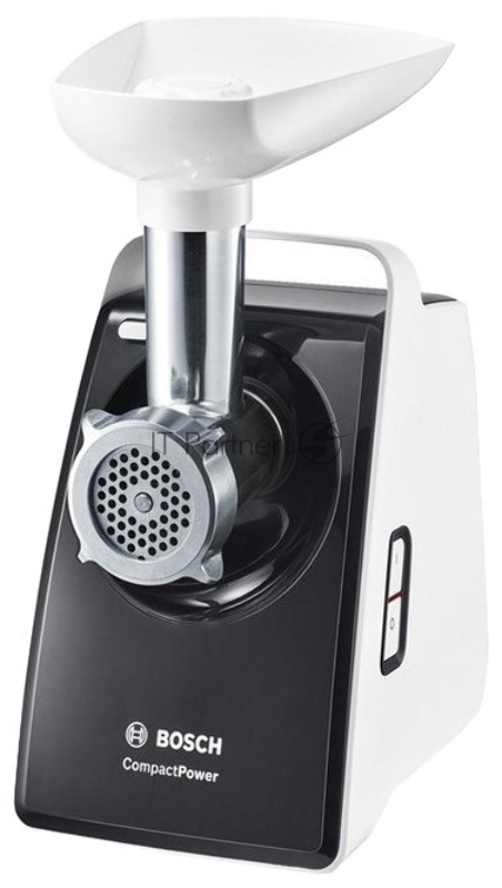 Мясорубка BOSCH Мясорубка BOSCH/ 1600 Вт/ 500 Вт, 1.9 кг/мин., 2 скорости, Насадки: кеббе, колбас, 3 терки, шинковка