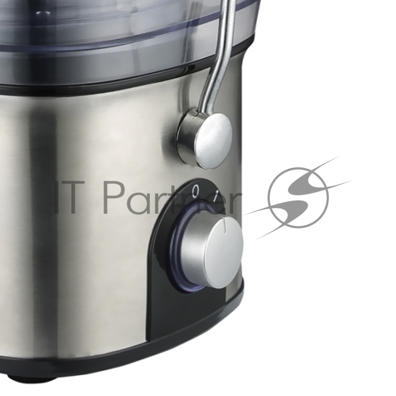 Соковыжималка центробежная Supra JES-2010 850Вт серебристый/черный