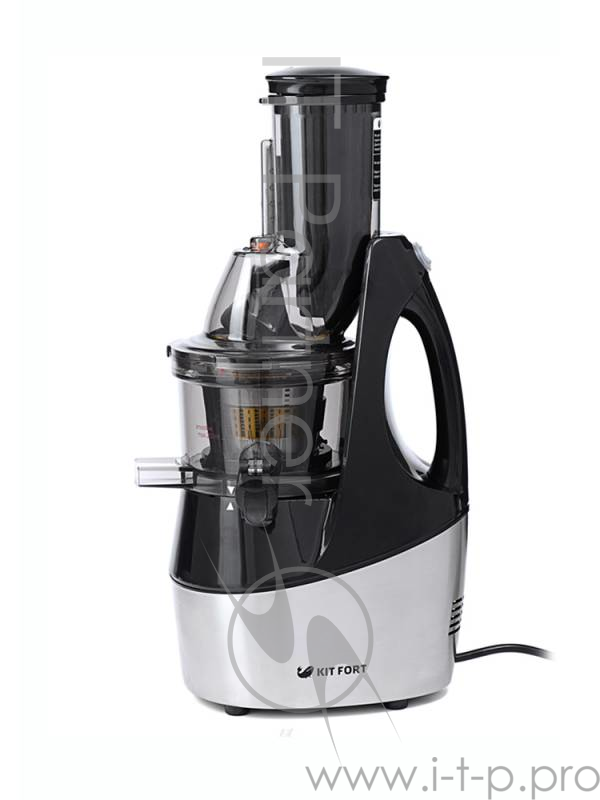 Соковыжималка шнековая Kitfort КТ-1104-2 240Вт черный