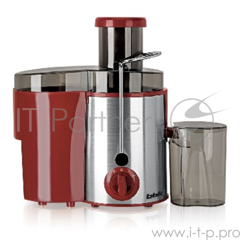 Соковыжималка BBK JC080-H06 вишня/металликМощность 800 Вт. Тип центробежная. Размер загрузочного отверстия 65 мм. Защита от перегрузок. 2 скорости. Импульсный режим. Материал корпуса - пластик+металл. Стакан для сока в комплекте.