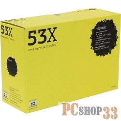 Картридж T2 (Q5949X/Q7553X/Cartridge 708H/715H) для HP LaserJet 1320/P2014/P2015/M2727nf MFP/Canon i-SENSYS LBP3310/3370, Bk, 7K, с чипом