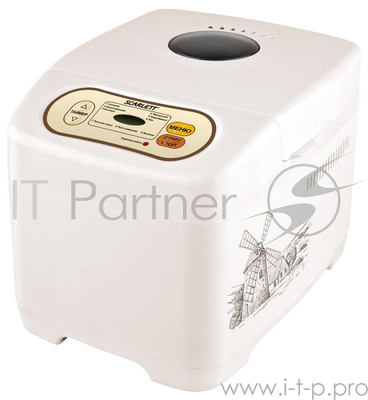 Хлебопечь Scarlett SC-BM40002 530Вт белый