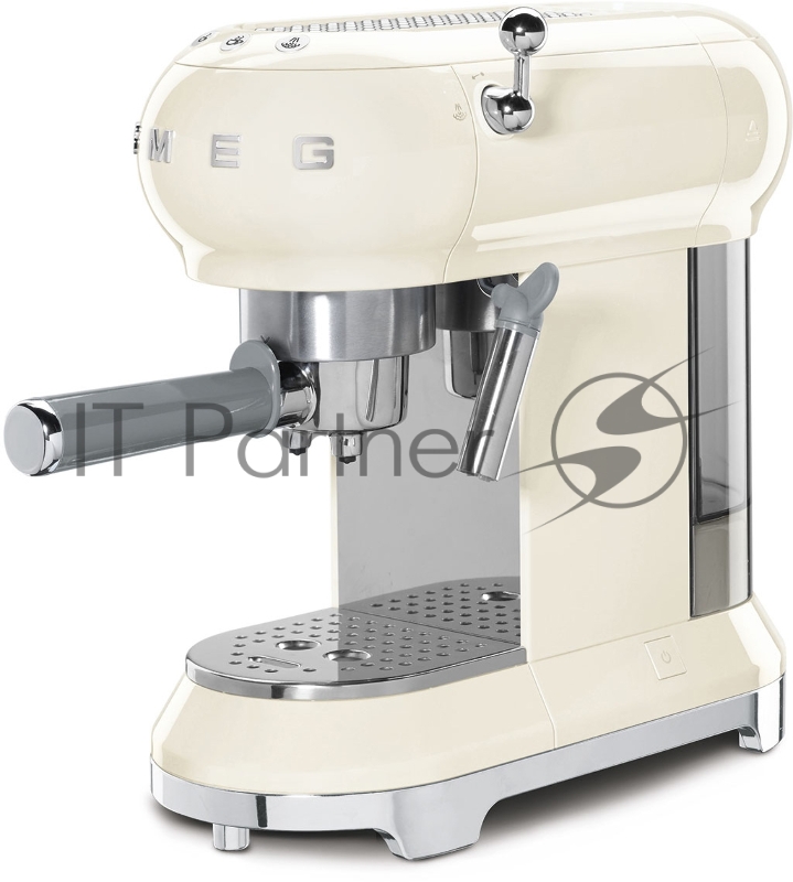 Кофеварки эспрессо SMEG Кофеварки эспрессо SMEG/ Кофемашина-эспрессо, стиль 50-х годов, кремовая