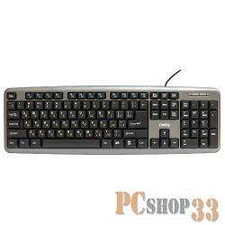Клавиатура Dialog KM-025U Gray Multimedia Black - USB