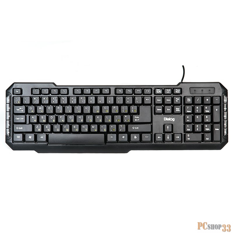 Клавиатура Dialog KM-015U Black Multimedia KB - USB