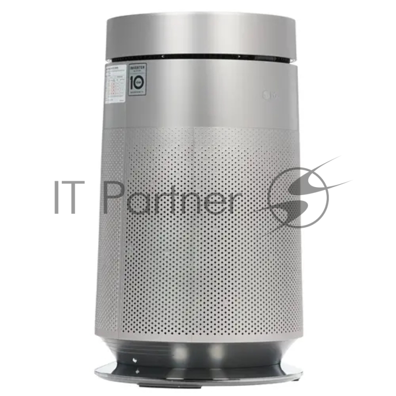 Увлажнитель воздуха LG AS60GDPV0 до 58 кв.м., круговая очистка, 6 уровней фильтрации, вращение на 70 град., дисплей, (ШхВхГ):360 х 597 х 360 мм., 13,5 кг., Ю.Корея