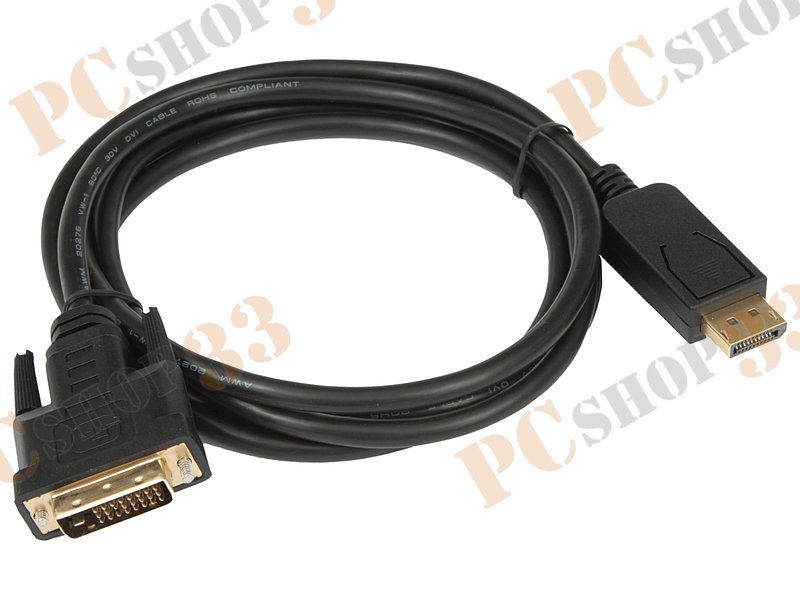 Кабель-переходник DisplayPort<->DVI-D Dual Link Telecom TA668 (1.8м)