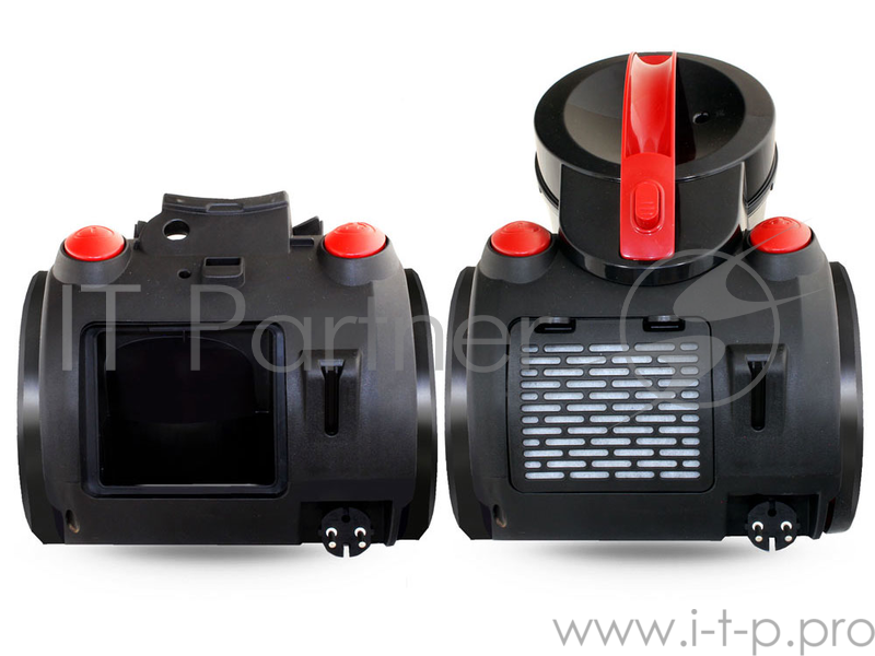 Пылесос Ginzzu VS435, 2100/420Вт, красный