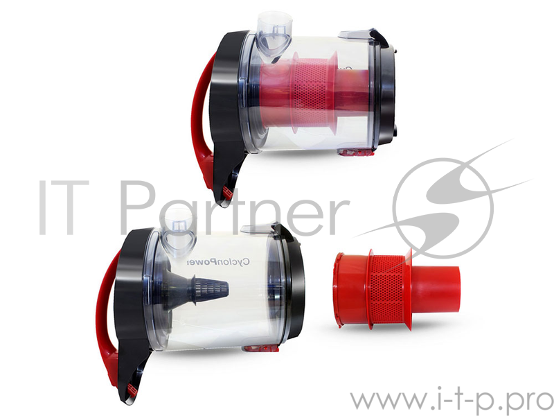 Пылесос Ginzzu VS435, 2100/420Вт, красный