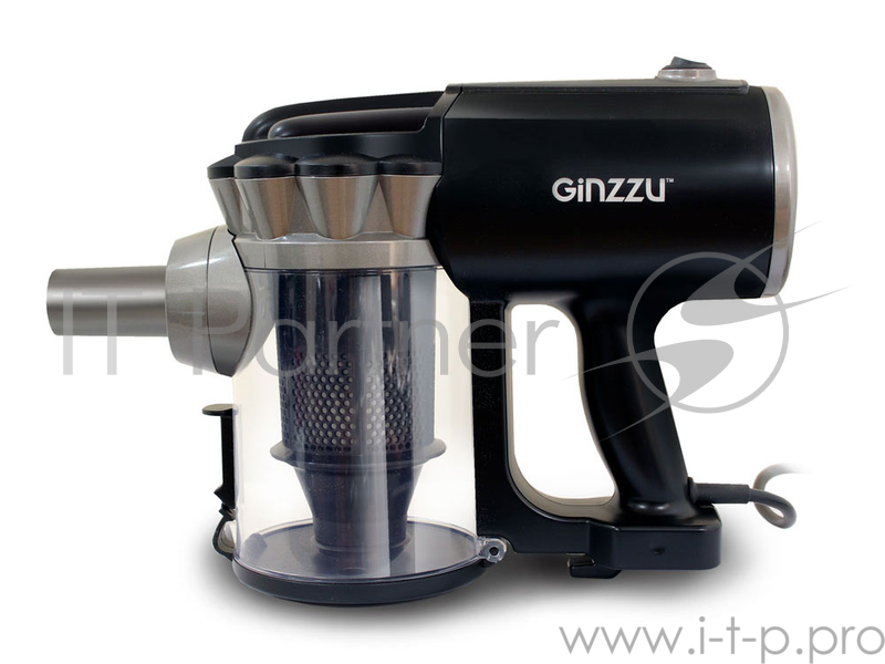 GiNZZU VS117 черно/серый пылесос верт