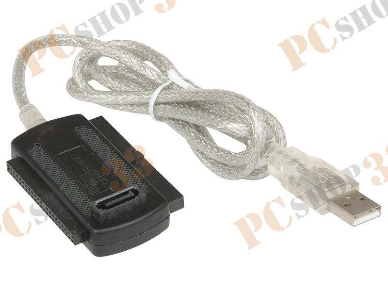 Кабель-переходник USB2.0->SATA/PATA ORIENT UHD-103N, с блоком питания (0.9м)