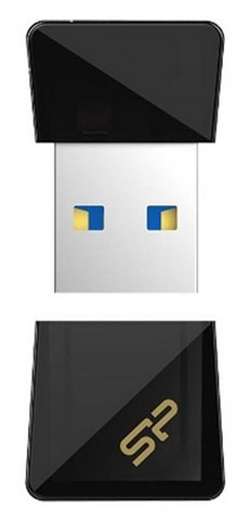 Флеш Диск Silicon Power 32Gb Jewel J08 SP032GBUF3J08V1K USB3.0 черный
