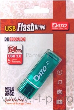 Флеш Диск Dato 128Gb DB8002U3 DB8002U3G-128G USB3.0 синий