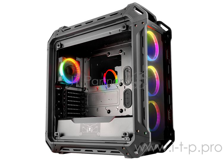 корпус для ПК без БП Сase Cougar Panzer EVO RGB Full ATX , w/o PSU, 1xUSB3.1 Type-C, 2xUSB3.0, 1xUSB2.0, Black, 4x12cm RGB fan, Fan Controller