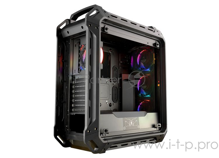 корпус для ПК без БП Сase Cougar Panzer EVO RGB Full ATX , w/o PSU, 1xUSB3.1 Type-C, 2xUSB3.0, 1xUSB2.0, Black, 4x12cm RGB fan, Fan Controller