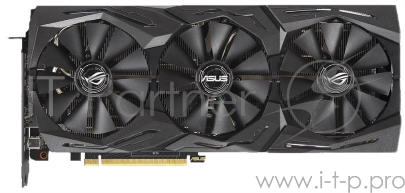 Видеокарта Asus PCI-E ROG-STRIX-GTX1660TI-6G-GAMING nVidia GeForce GTX 1660TI 6144Mb 192bit GDDR6 1530/12002/HDMIx2/DPx2/HDCP Ret